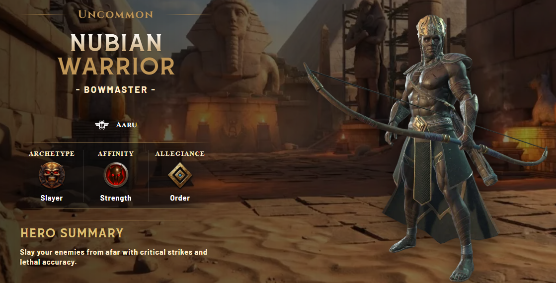 Nubian Warrior