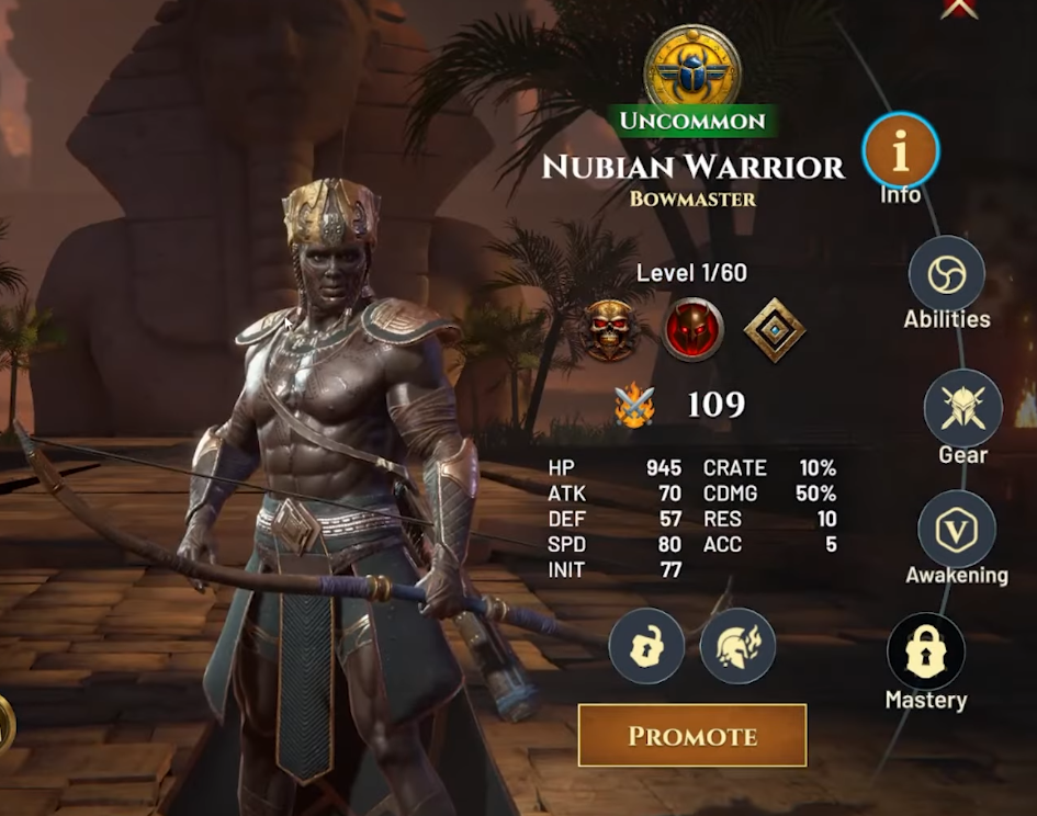 Nubian Warrior