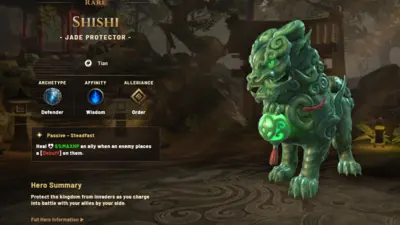 2026-03-05 19_12_13-Shishi Abilities, Stats, and Scaling _ Godforge Hero Index.png